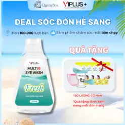 Nước Rửa Mắt Multi B Eye Wash, Bổ Sung Độ Ẩm Cho Mắt 300ml (FRESH)