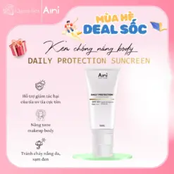 [AINI] Kem chống nắng nâng tông khô thoáng dành cho body Aini Daily Protection Sunscreen SPF35+/PA+++