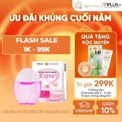 Chai Nước Rửa Mắt Travel Size VIPLUS+ 13ml - Multi B Eye Wash Extra