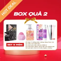 BOX QUÀ 2 - 250K: Set 9 món chăm sóc cơ thể toàn diện