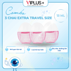 Combo 3 Chai Nước Rửa Mắt Travel Size VIPLUS+ 13ml - Multi B Eye Wash Extra