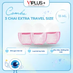 Combo 3 Chai Nước Rửa Mắt Travel Size VIPLUS+ 13ml - Multi B Eye Wash Extra