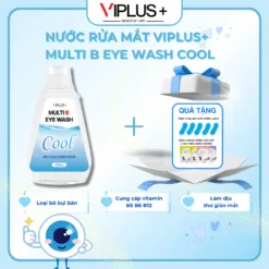 [MUA 1 TẶNG 10] VIPLUS+ Nước Rửa Mắt Multi B Eye Wash, Bổ Sung Độ Ẩm Cho Mắt 300ml (COOL)