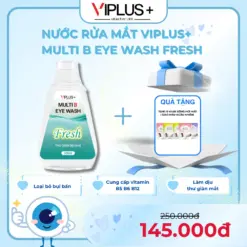 Nước Rửa Mắt Multi B Eye Wash, Bổ Sung Độ Ẩm Cho Mắt 300ml (FRESH)