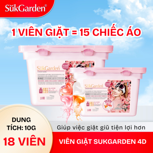 Viên Giặt 4D Sukgarden