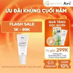 Kem chống nắng nâng tông khô thoáng dành cho body Aini Daily Protection Sunscreen SPF35+/PA+++