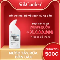 [SukGarden] - Nước Tẩy Rửa Bồn Cầu Hương Gỗ Thông Sunshine Pin 500g