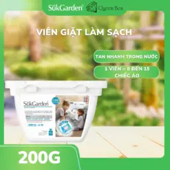 [SukGarden] - Viên Giặt Quần Áo Sukgarden 3D Hương Hoa - 10g*20 Viên