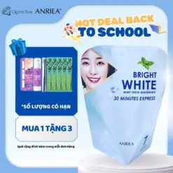 ANRIEA -Hộp 7 Miếng Dán Trắng Răng Anriea Bạc Hà