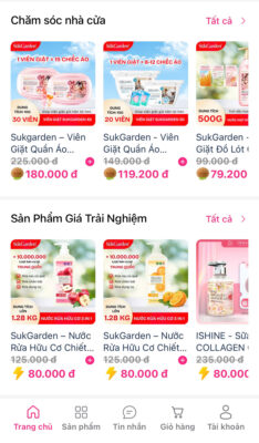 Các sản phẩm tại Queenbox Zalo Mini App được bán với giá tốt nhất, càng tích lũy chi tiêu, giá càng giảm